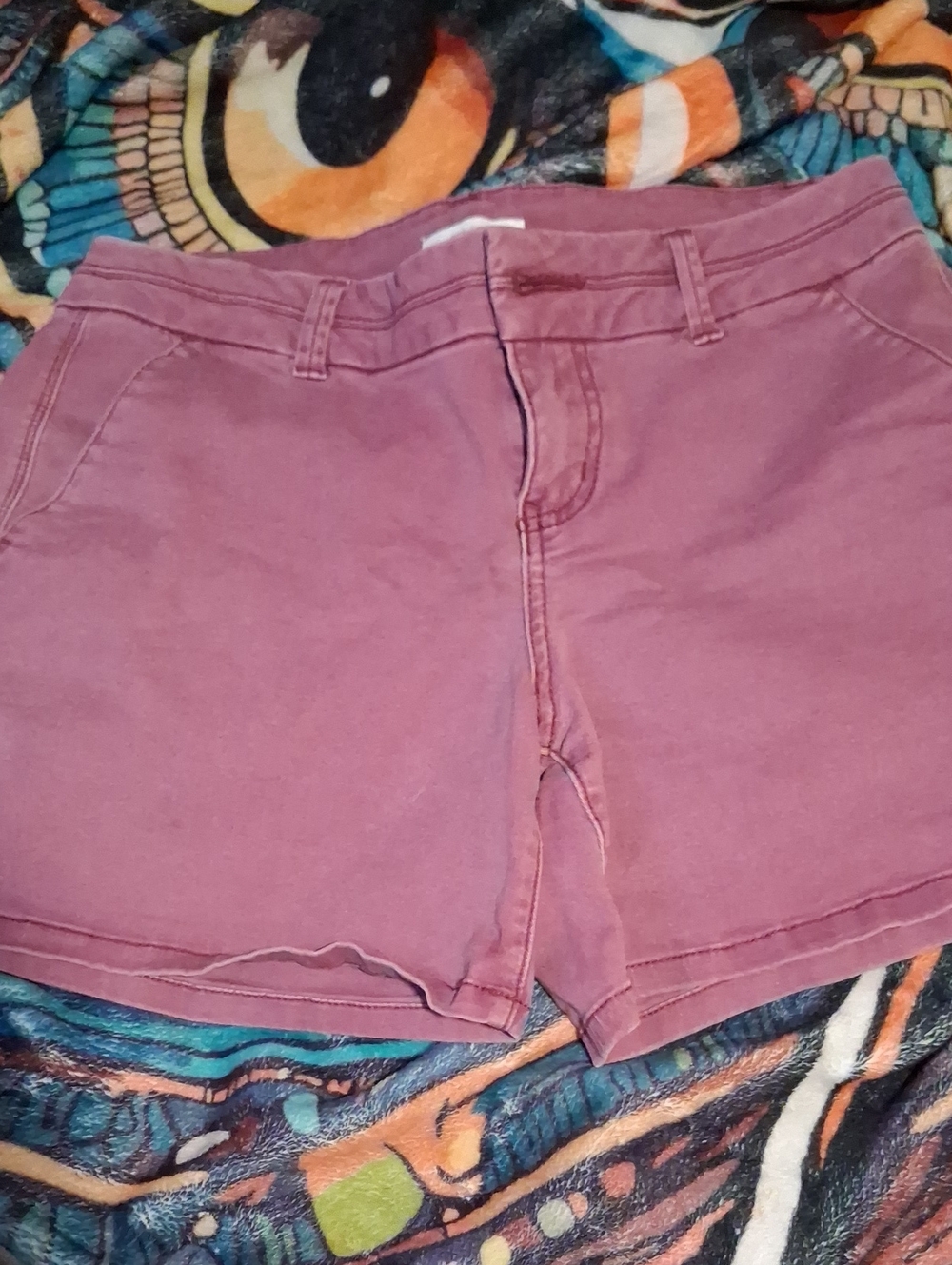 Maurices Dusty Mauve Jean Shorts
